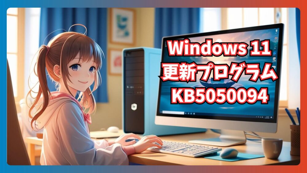 Windows 11の更新プログラムにKB5050094が配信される!24H2で報告済みの一部不具合が修正